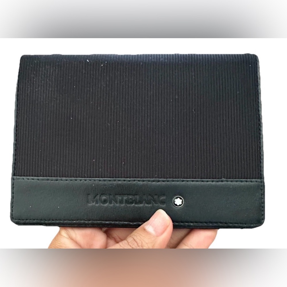 Montblanc Passport Holder Black Nightlight